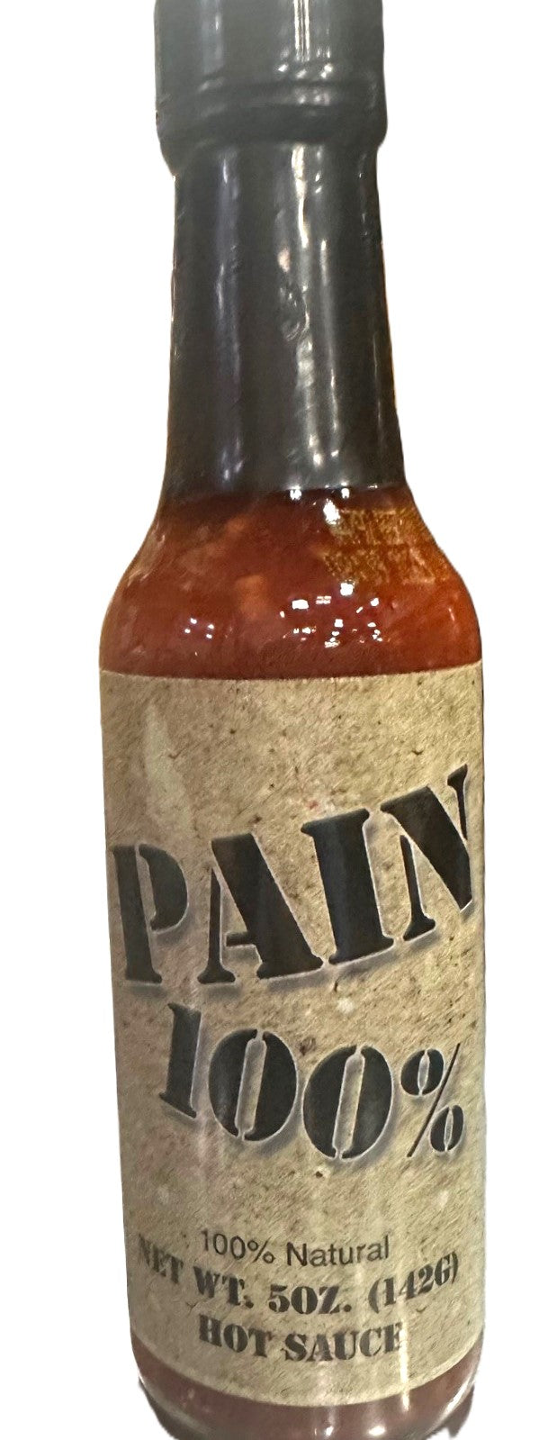 100% Pain Hot Sauce 5oz