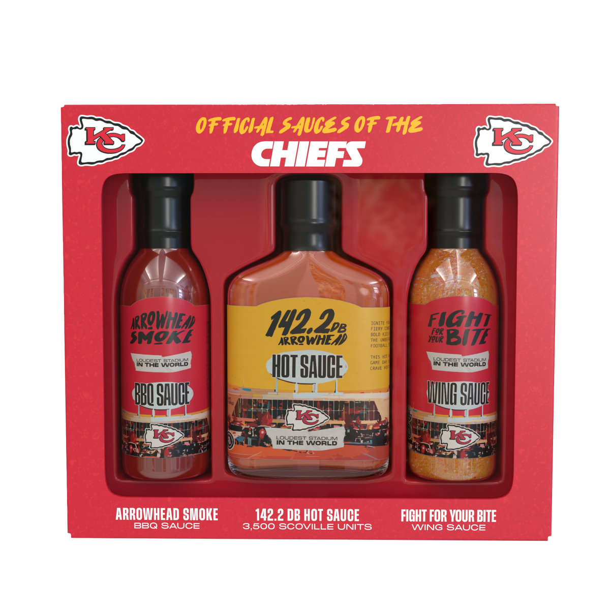 CHIEFS 3PK GIFT SET