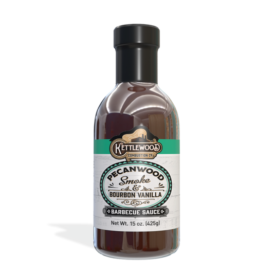 PECAN WOOD BOURBON VANILLA BBQ SAUCE