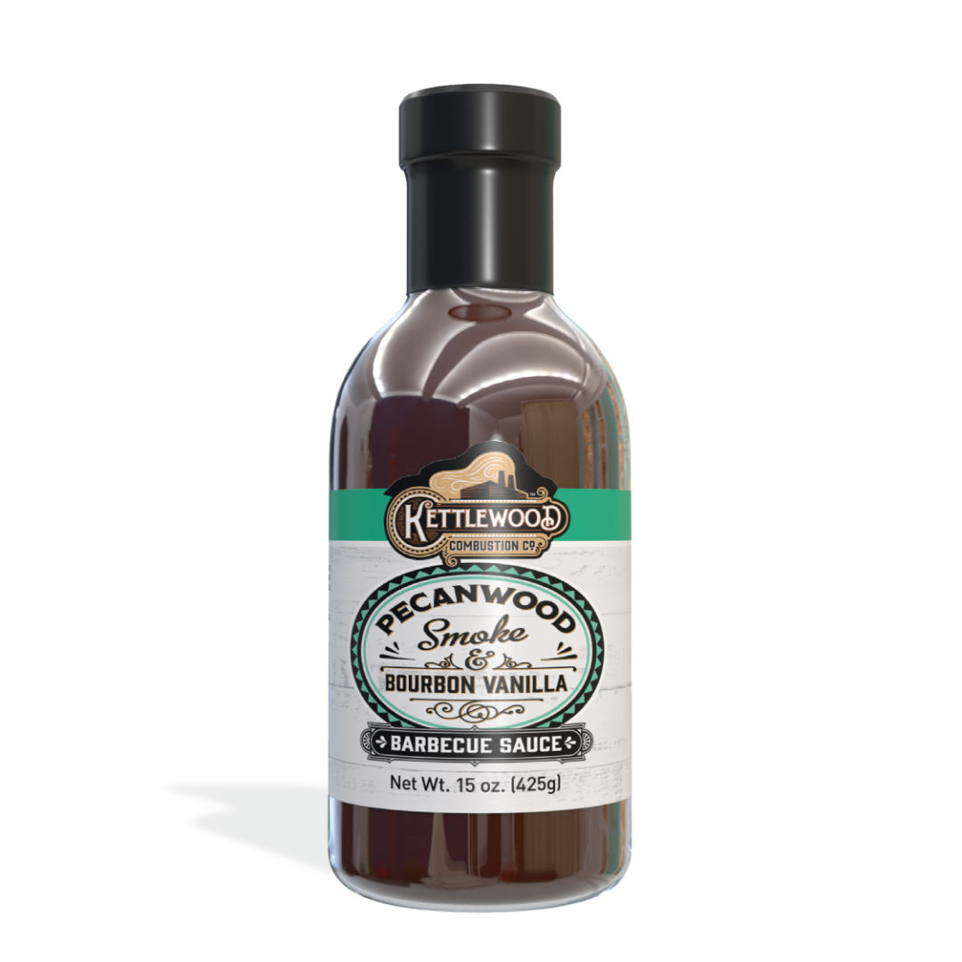 PECAN WOOD BOURBON VANILLA BBQ SAUCE